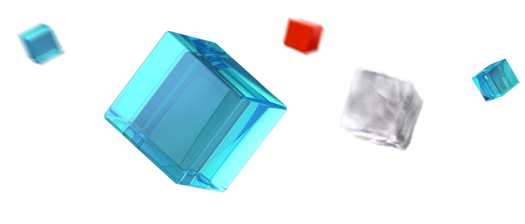 Transparent Cubes